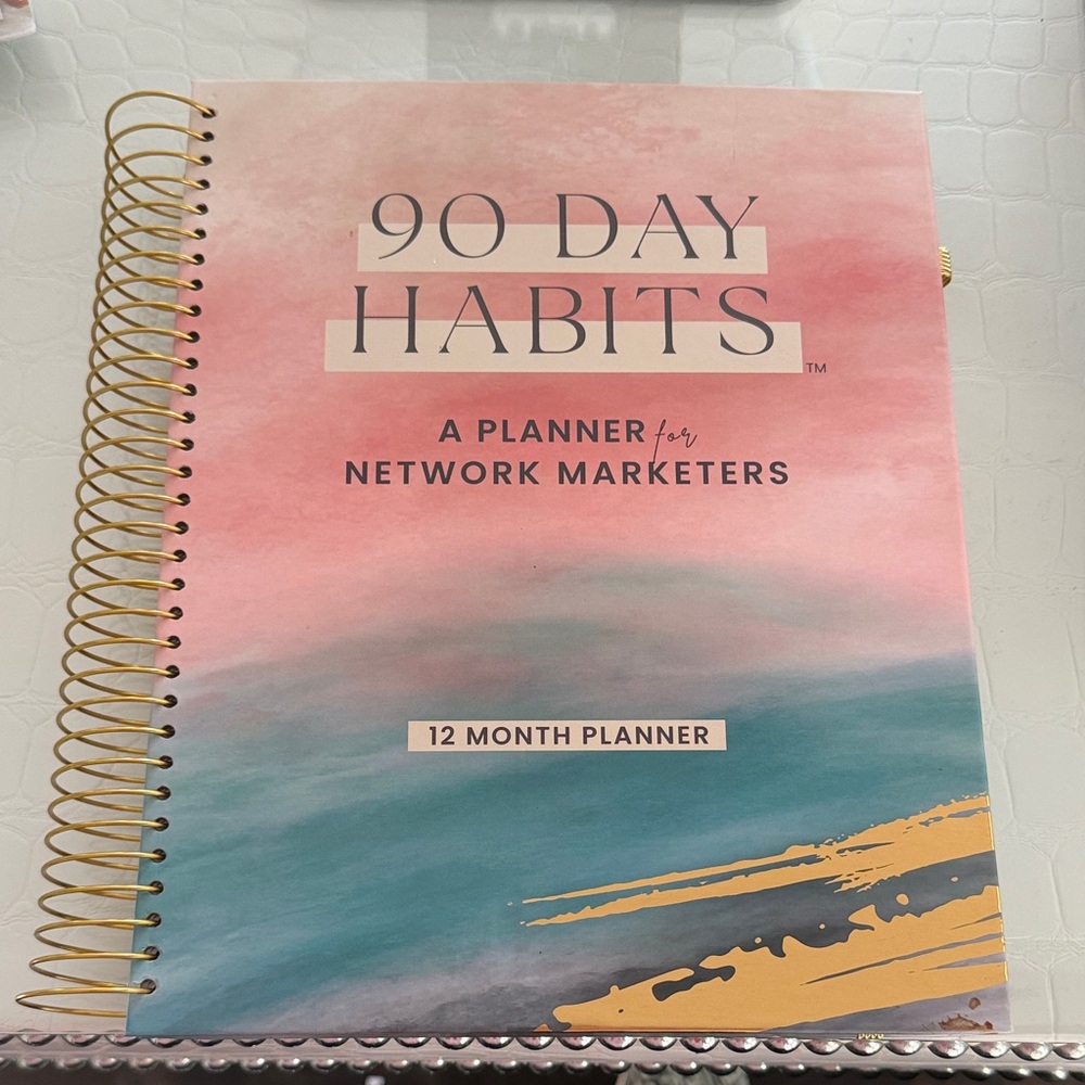 90 Day Habits - 12 month Planner for Network Marketers + Direct Sales